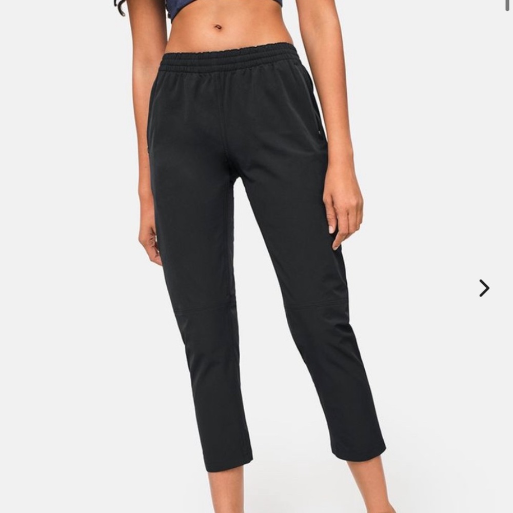 Outdoor Voices Black Track Pants
